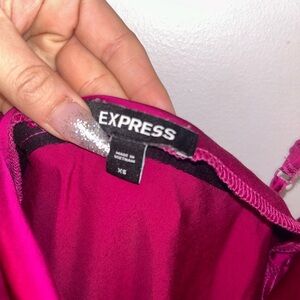 Vibrant Dark Pink Dress